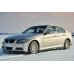 Накладки сплиттеры на пороги Вар2 на BMW 3 E90 / E91 M-Pack